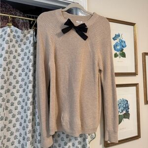 J Crew Bow Collar Sweater